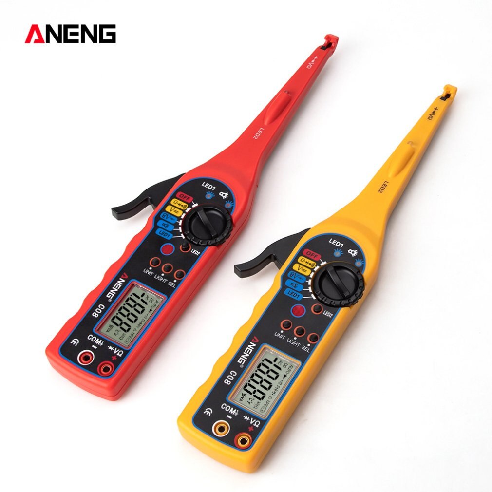 Automotive Circuit Tester Digital Display Multimeter Automotive Circuit Fault Detection Circuit Maintenance Inspection