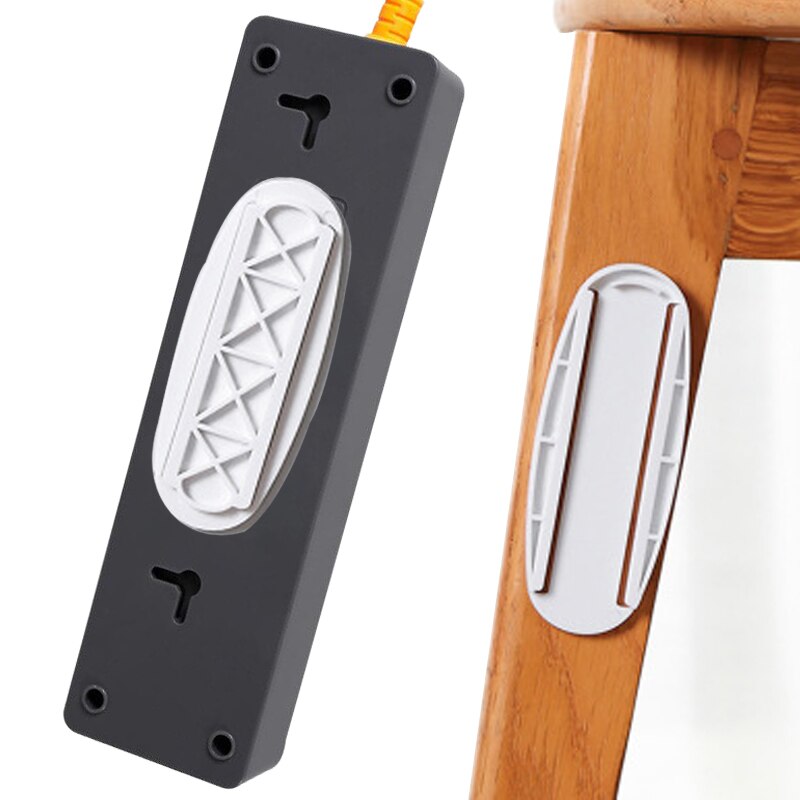 1~2PCS Socket Wall Adhesive Holder Homekit Router Plug-in Line Board Holder Home-free Wall-mounted Plug-in Board Wall Hook