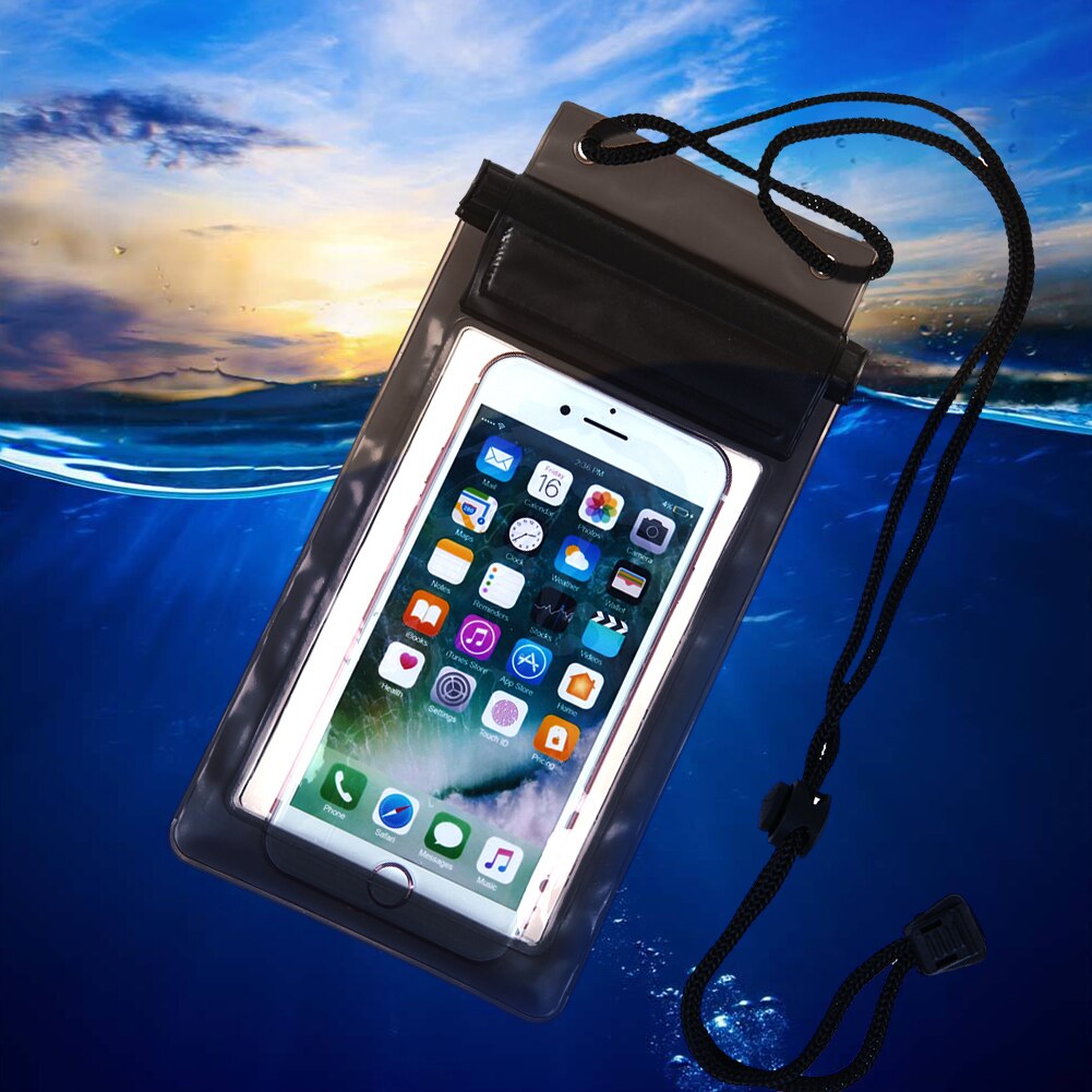 Waterdichte Onderwater Pvc Pakket Pouch Duiken Zakken Voor Iphone Outdoor Mobiele Telefoon Zak Case Voor Samsung Xiaomi Htc Huawei
