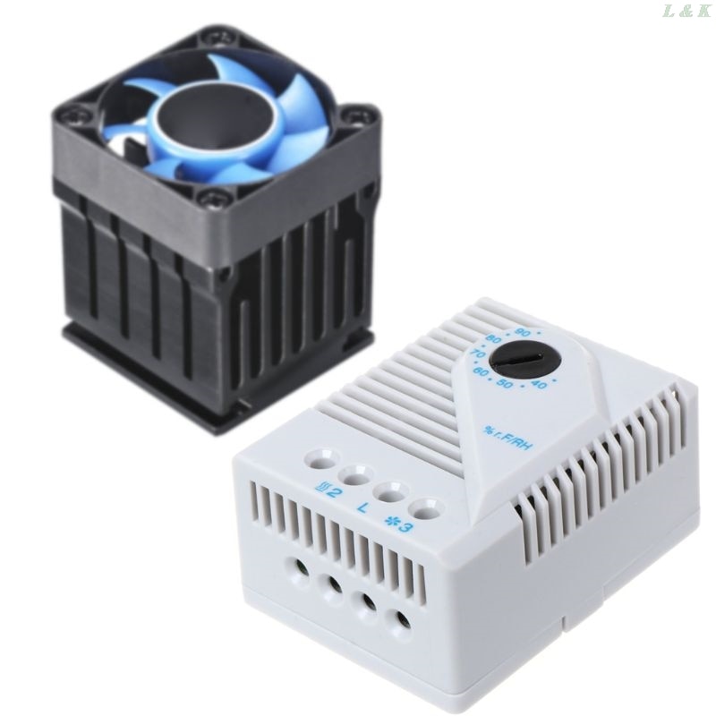 Mechanical Hygrostat Humidity Controller Connect Fan Heater for Cabinet MFR012 Humidity Controller