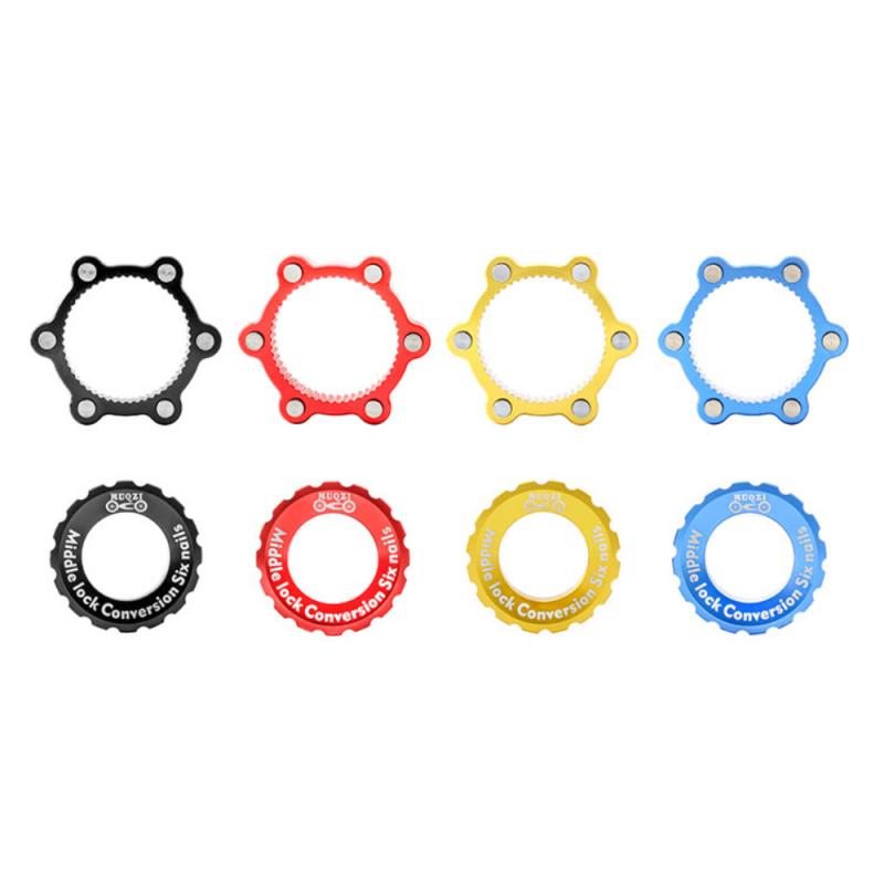 Centerlock To 6-hole Adapter, Center Lock Conversion 6 Hole Brake Disc, Center Lock For 6 Bolt For Mountain Bike