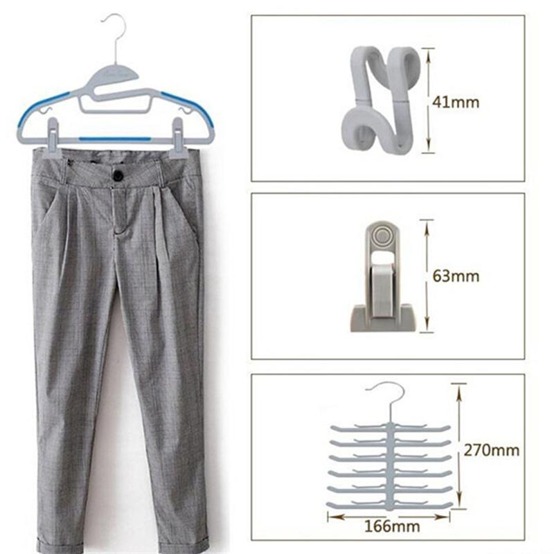Cravate écharpe foulards cintre porte-vêtements anti-dérapant poisson squelette stockage Rack ceinture écharpe cravates cintre support organisateur