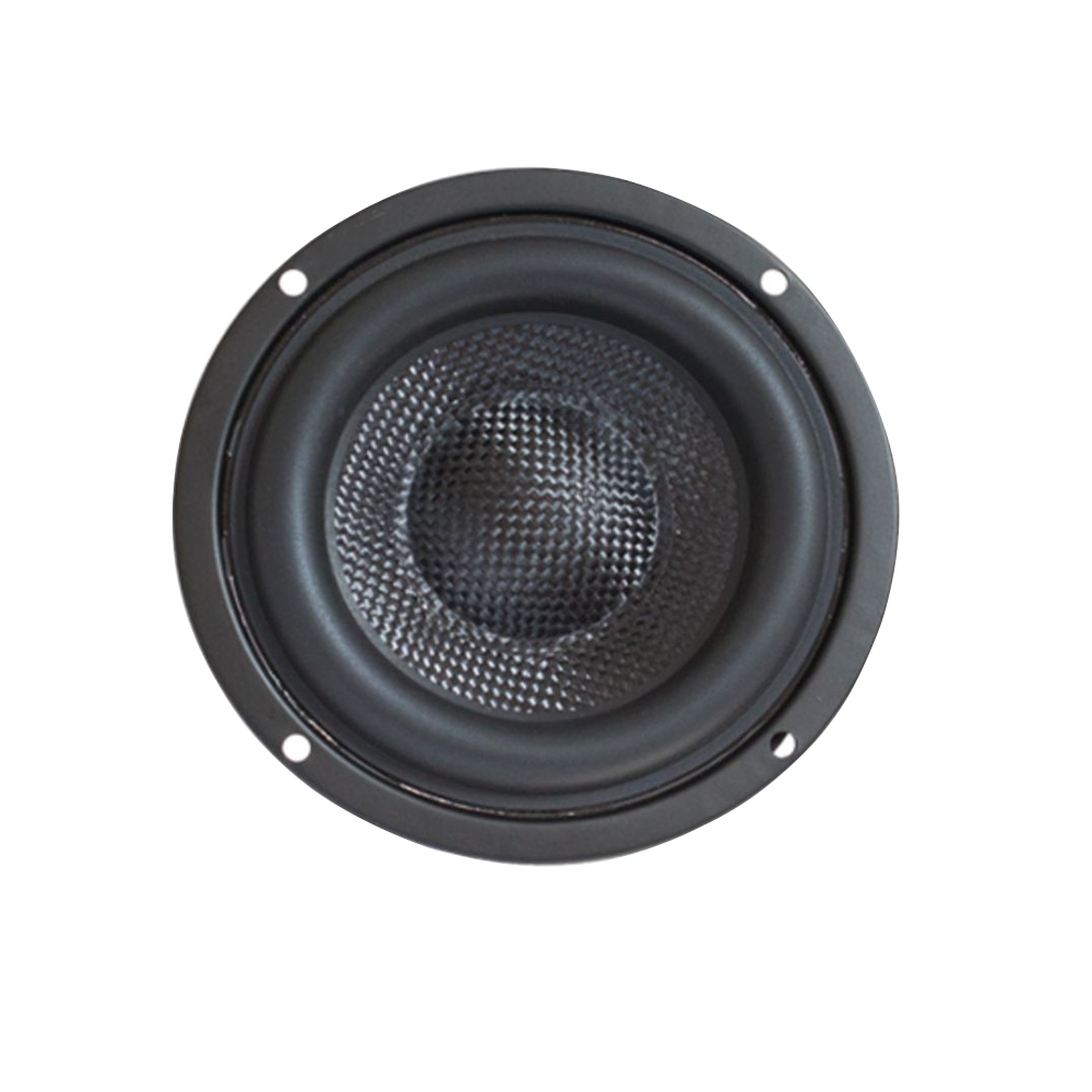 4 Inch Subwoofer Speaker Unit HIFI 4 8 Ohm Fiberglass Woven Basin Low Frequency Bass Loudspeaker Magnetic Speakers For Home: Round 8 ohm speaker