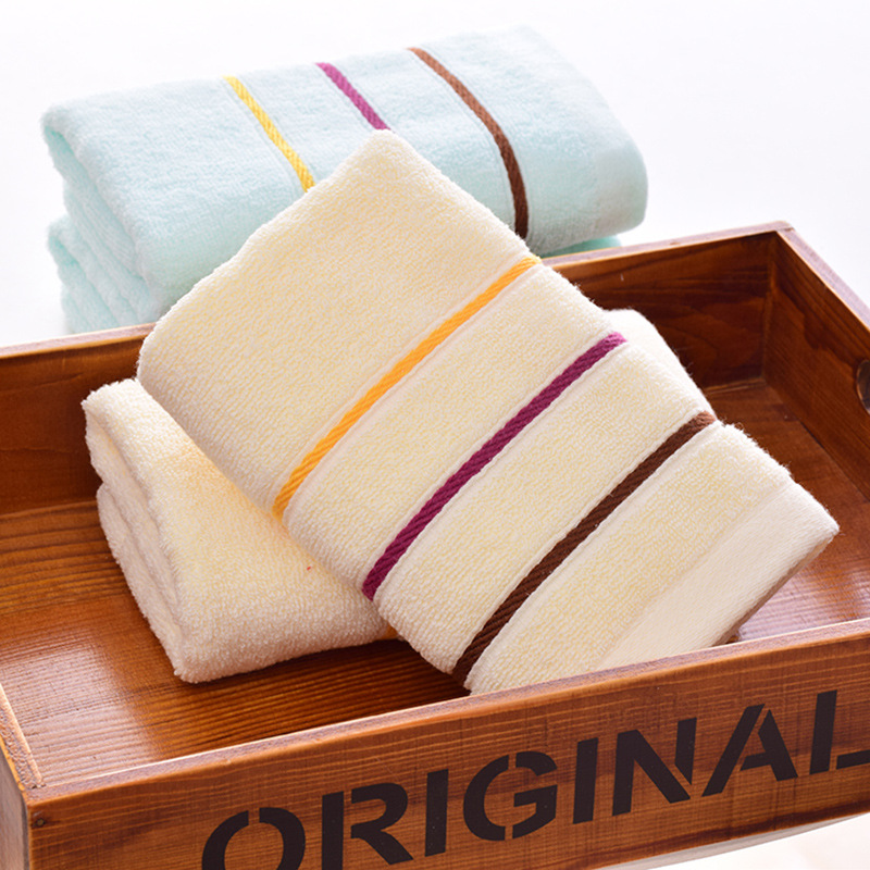35*75cm Face Towel Adult Soft Terry Absorbent Quick Drying Body Hand Hair Bath Towels Washbasin Facecloth Bathroom Towels