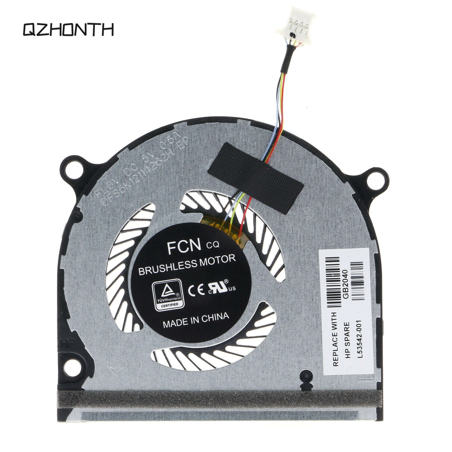 Laptop CPU+GPU Cooling Fan For HP ENVY X360 15-DS 15-DR L53542-001 L53541-001