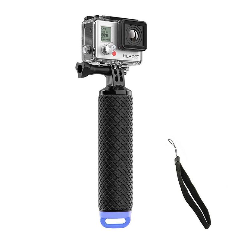 Empuñadura flotante a prueba de agua, palo Selfie submarino para Gopro Hero 7 6 5 4, mango Flotador para cámaras Pro, Cámara de Acción de buceo/buceo