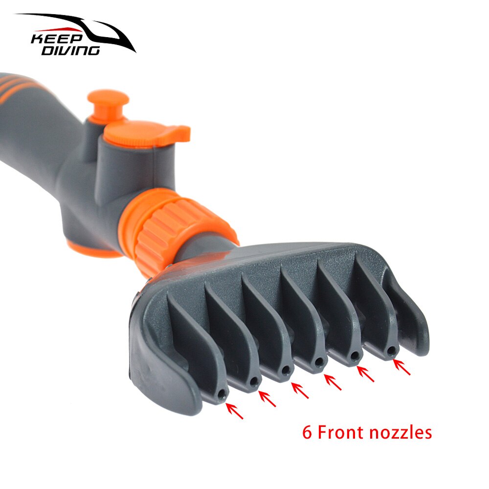 PVC Handheld Swimming Pool Filter Cleaning Brush Swimming Pool Filter Cartridge Cleaner Filter Jet Cleaner Tub Spa