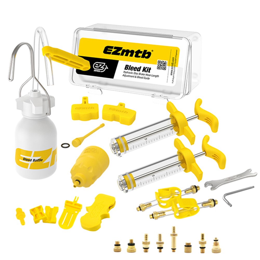 Universal Bicycle Bleed Kit Hydraulic Disc Brake Oil Tool Set For Road Mountain Bike Brake Repair Tools: Default Title