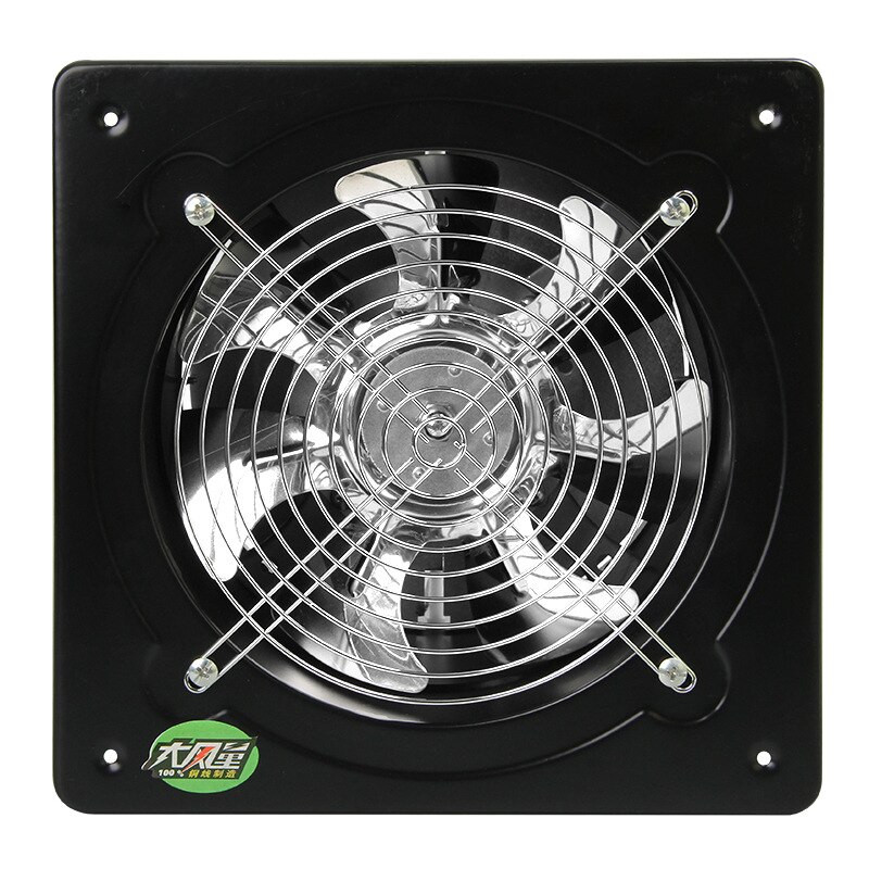 6/8inch Extractor Ventilation Fan Exhaust Fan High Speed Bathroom Kitchen Toilet Air Vent Wall Fan Air Extractor Metal Fans
