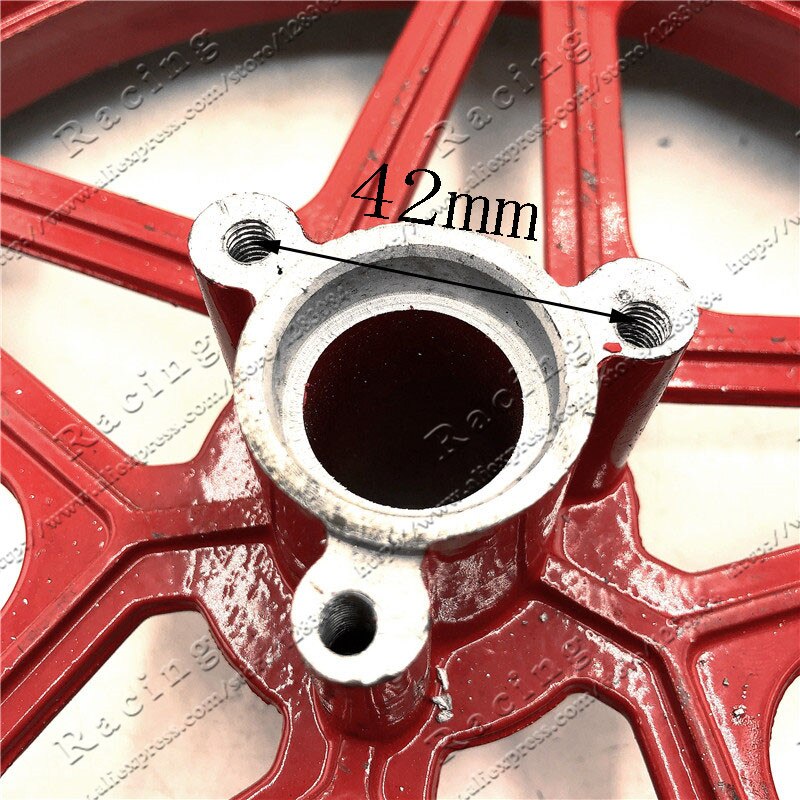 10''Mini Dirt Bike Knobby Tire wheels 2.50-10 Front or Rear rims &amp; tyre Off Road Motocross mini motorrad child