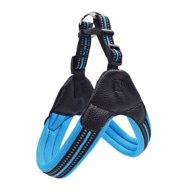 nailon de alta resistencia perro mascota arnés Collar acolchado Extra Grande Mediano pequeño perro arneses chaleco Husky perros suministros: L / M
