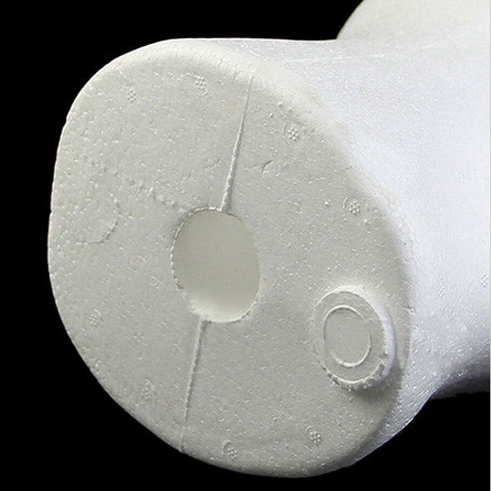 Mannlig styrofoam skum mannequin hode dukke hode parykk display lue briller stativ menn