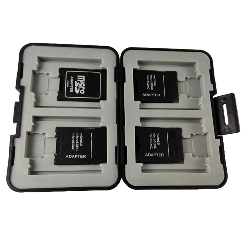 Tofoco storage slim kortholder box memory card case mc-sdmsd 12 slots vandtæt 4sd+4cf+4tf sd cf sdhc kort