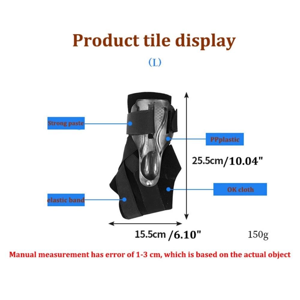 1pcs Ankle Support Brace Elastic Compression Sleeve Sport Relief Pain Foot Stabilizer Supports Sports Safety Accessories