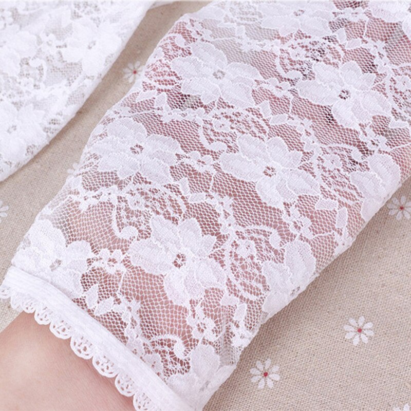 Sommer tynd mesh åndbar baby silke bukser blonder baby leggings piger baby tøj