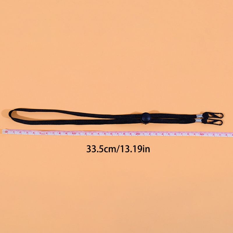 Porte-masque de sécurité à lanière, 20 pièces, longueur réglable, pratique, nouveauté