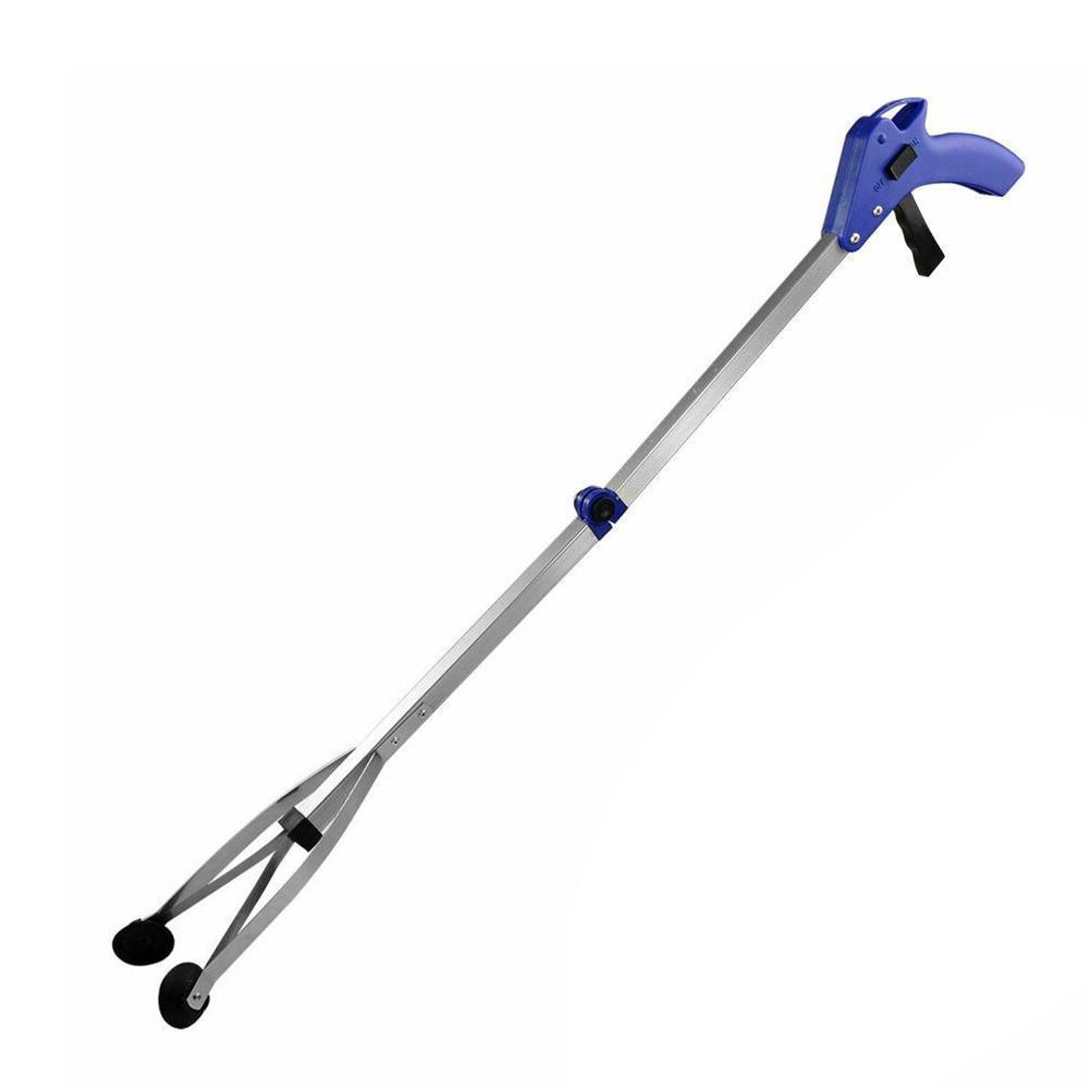 Foldable Garbage Pick Up Tool Grabber Reacher Stick Handle House Pickup Portable Grabber Clamp Factory Pliers Tools Garbage M3P8