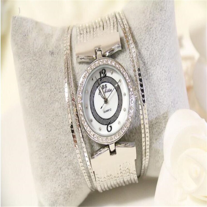 Vrouwen Horloges! Oostenrijkse Crystal Rhinestone Horloges Luxe Vrouwen Quicksand Jurk Horloge Armband Horloge