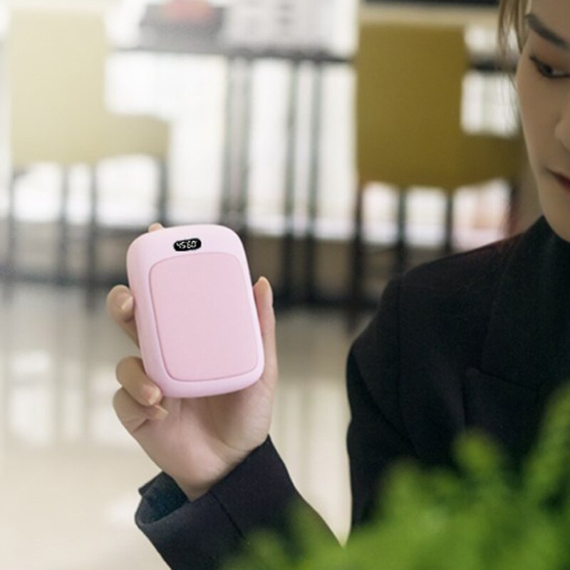 Chauffe-mains électrique USB Rechargeable, chauffe-mains Portable de poche réutilisable, pour les Sports de plein air, d'hiver a