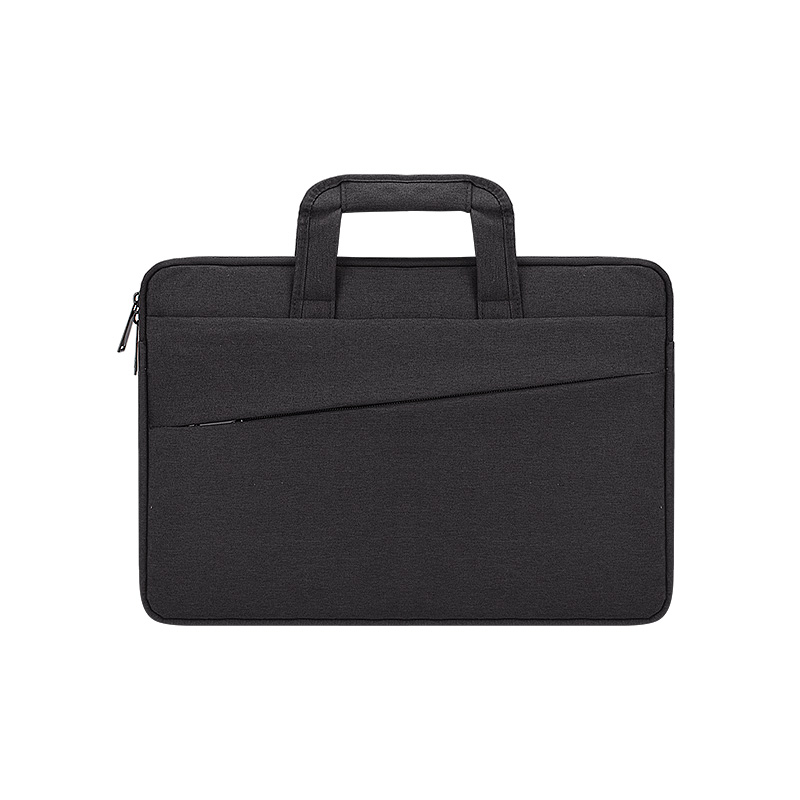 Portable Shoulder Bag Laptop Case for Notebook 13.3 14 15 inch Waterproof Handbag for Macbook Acer ASUS Xiaomo hp: Black / 15.6-inch