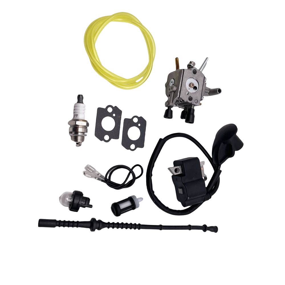 kit carburatore Filtro aria per Stihl FS120 FS120R FS300 BT120C BT121 FS200 FS250 FS350 FR350 FR45 4134 120 0603 Bobina di accensione