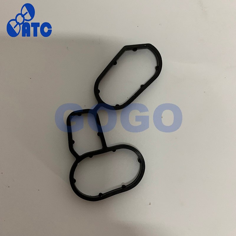 Engine oil filter housing gasket Oil cooler gasket replacement 11427508971 11427508970 for oil filter housing gasket n42 oil filter housing gasket oil filter housing gasket e46 oil filter housing oil