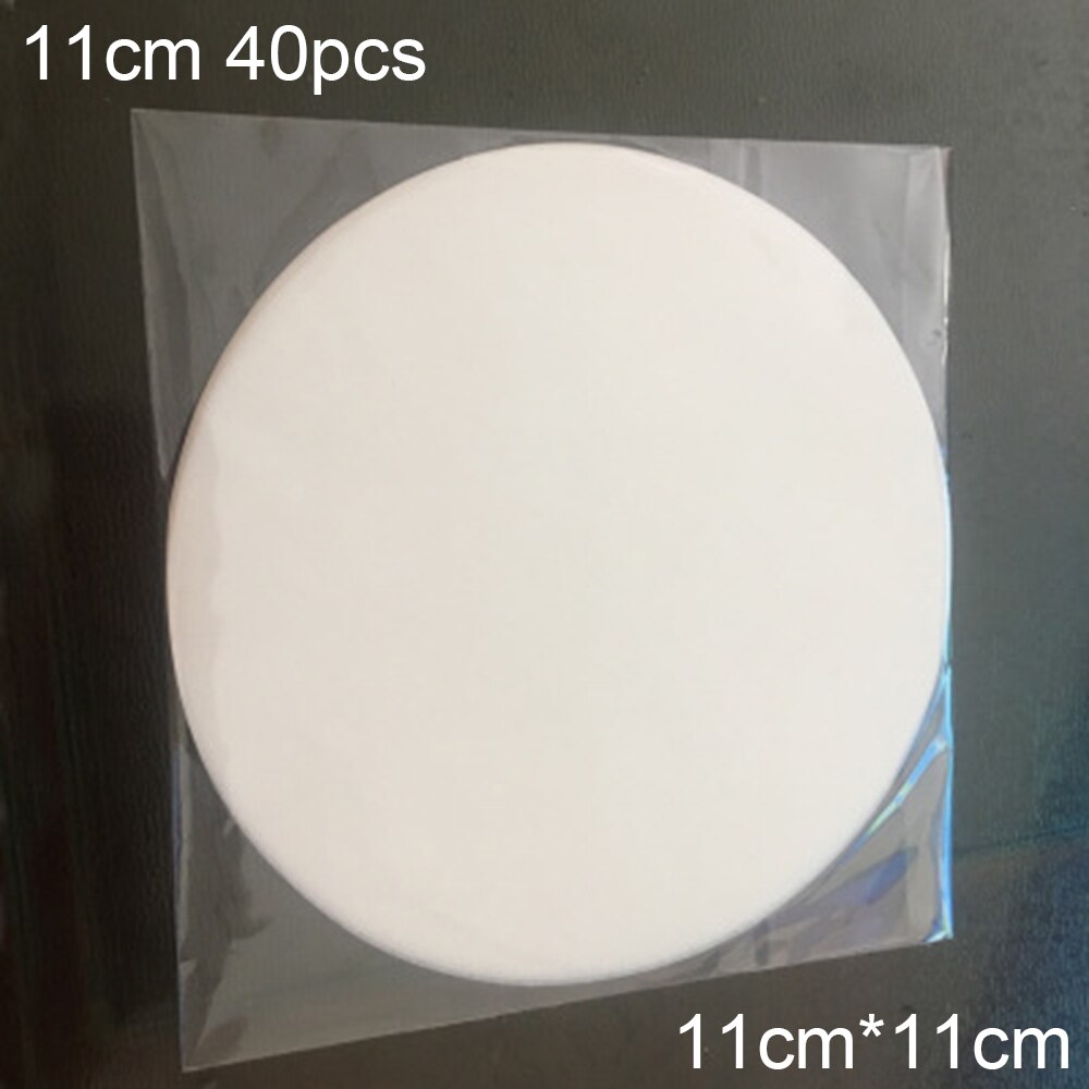 Fabricante de hamburguesas 3 en 1, utensilio antiadherente para hamburguesas, práctico y duradero, molde de prensa para parrilla de ternera, accesorios de cocina: 11cm 40pcs