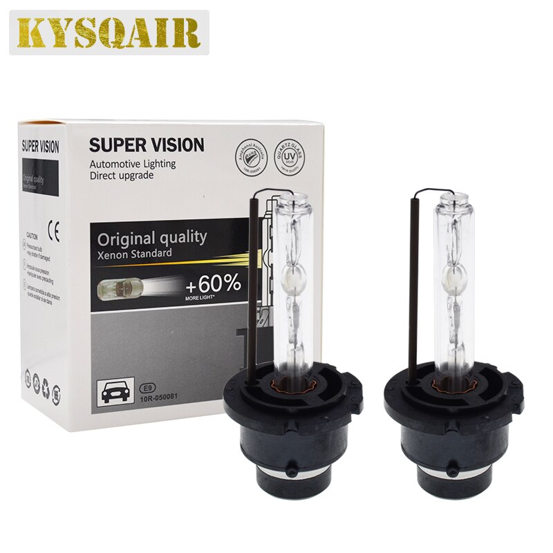KYSQAIR 2Stck Neue 55W D2S 5000K Xenon versteckt Ersatz Birne 35W D2S 6000K Auto Licht quelle D2S D2R 4300K 8000K 3000K Auto Scheinwerfer