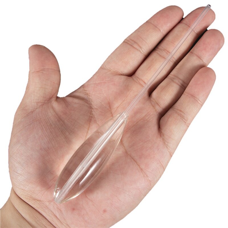 5Pcs Acrylic Fishing Float Sinking-down Bombarda Floats 5/10/15/20g Transparent Fishing Float Fishing Tackle