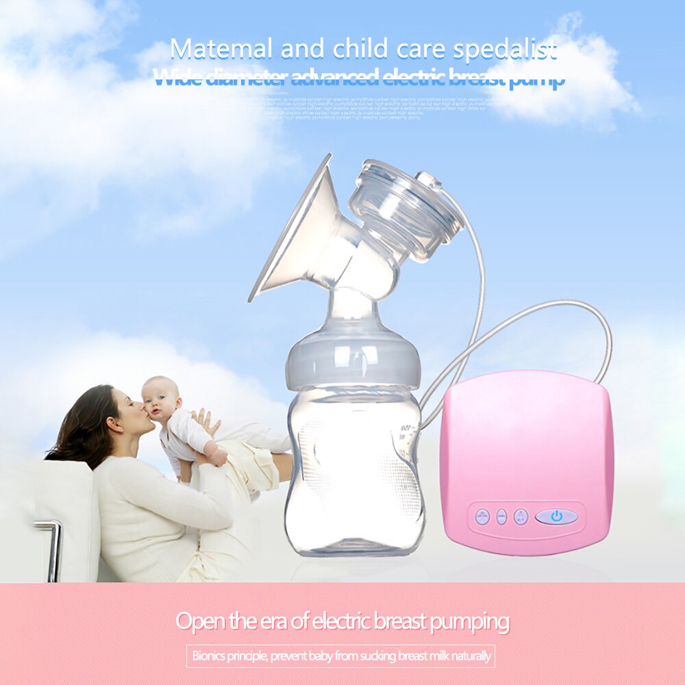 Breast Milk Pump Intelligent Automatic Electric Breast Pumps Nipple Suction Milk Pump Breast Feeding USB for Mother