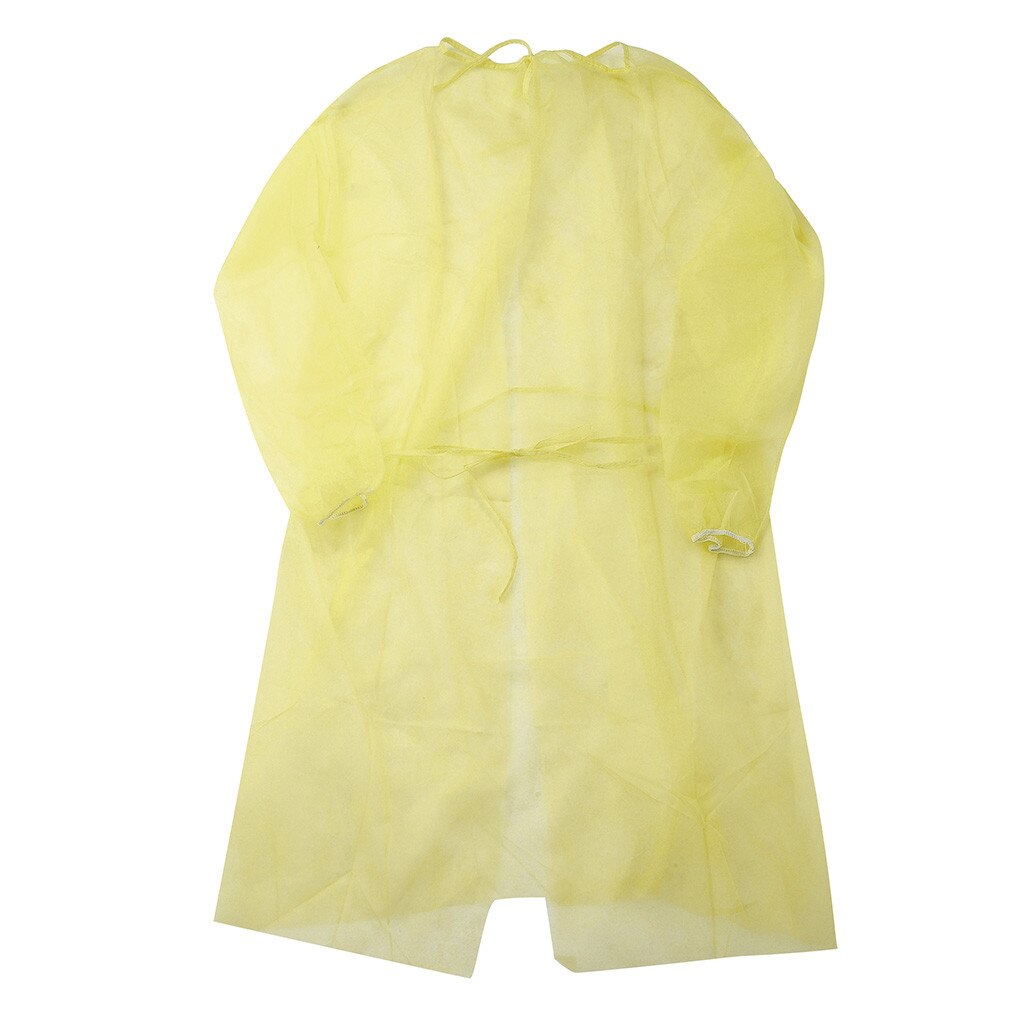 10/40Stck Einweg Schutz Isolation Kleidung Anti-Spucken Und Anti-Öl Fleck Nursi Pflege Kleid Anti-nebel Pflege Anzug