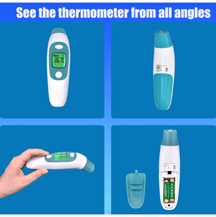 High Precision Non-contact Infrared Handheld Electronic Temperature Measurement Digital Temperature Meter termometro infrarojo