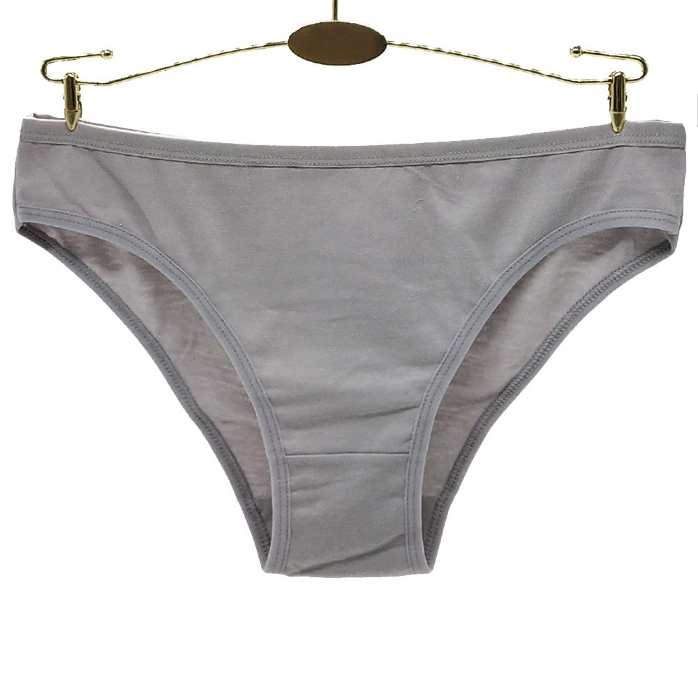 89173 Moonflame 5 pcs/lot 2022 Solid Color Underwear Women Cotton Briefs Panties