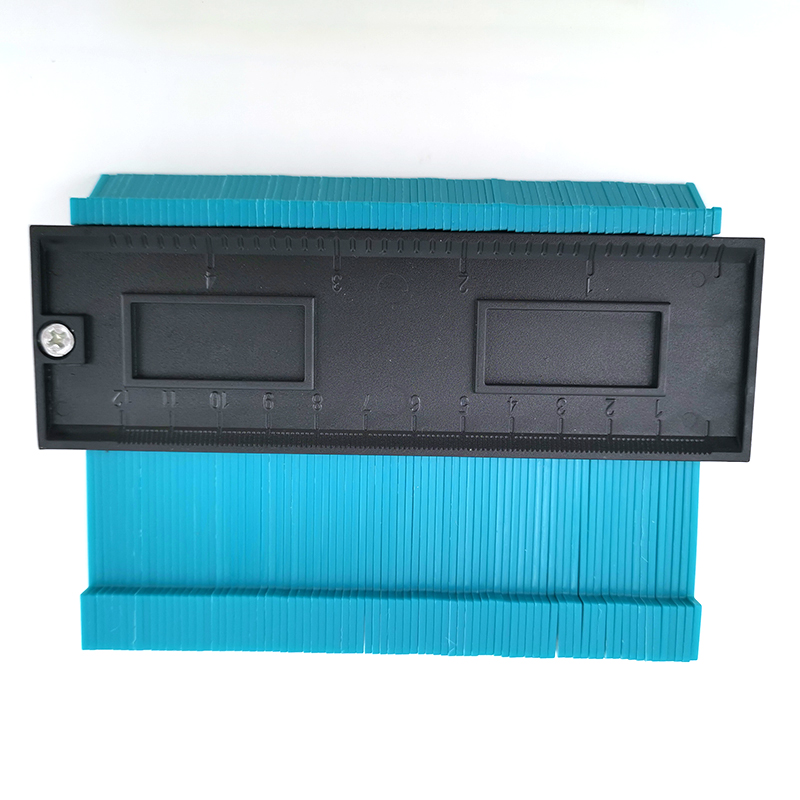 Jauge en plastique, profil de Contour, copieur Standard 5 largeur outil de marquage du bois carrelage carreaux stratifiés outils généraux bande: Green