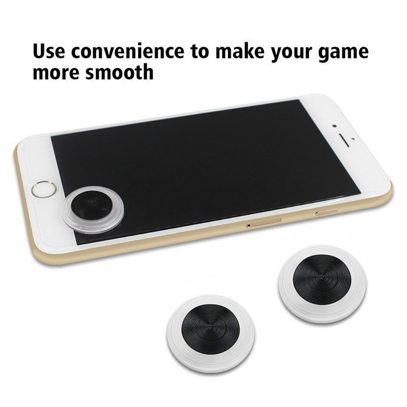 Mini ultradunne Touchscreen Mobiele Telefoon Joystick voor iOS telefoons voor Android Telefoons Arcade Games Controller Touch Joystick