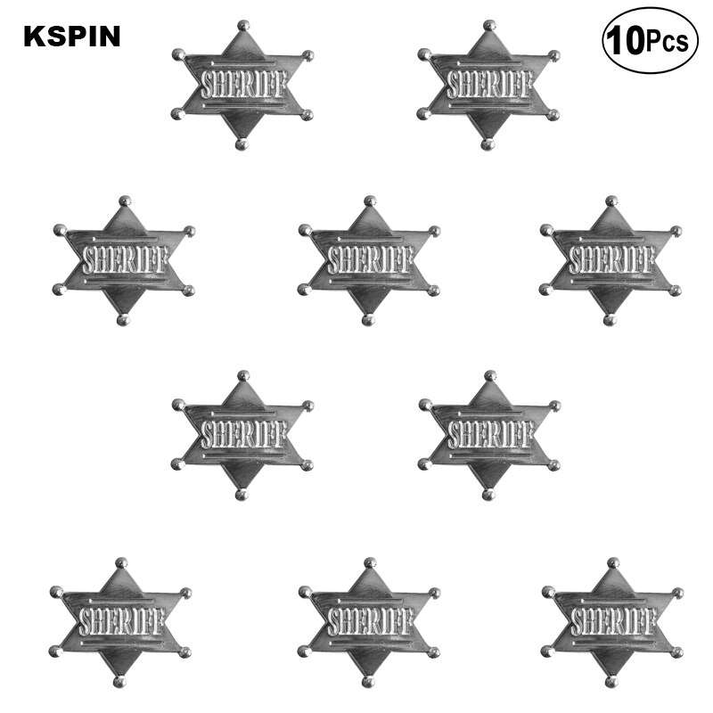 VillionTarget Lapel Pin Flag badge Brooch Pins Badges 10Pcs a Lot