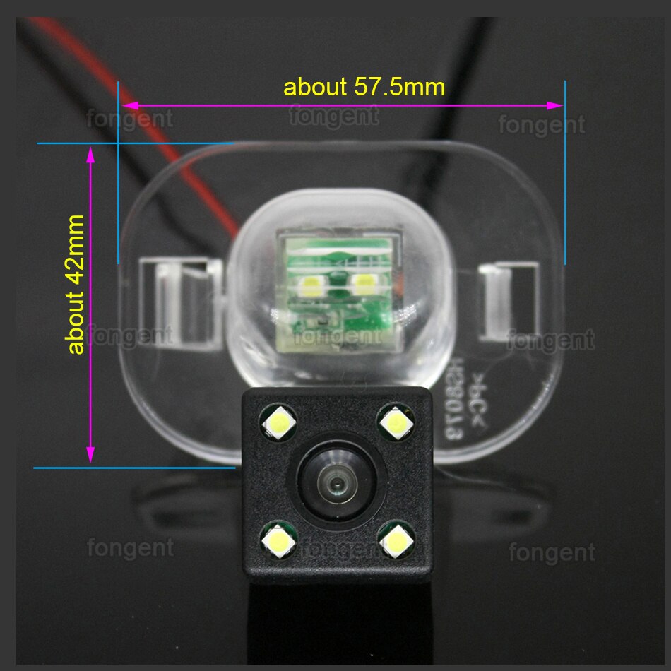 170 Degree 1920x1080P HD AHD Vehicle Rear View Reverse Camera For Hyundai Verna Solaris Sedan Kia Forte K3 Accent ix20 Venga