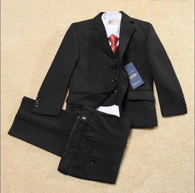 trajes formales de para niños boda/trajes de esmoquin para niños Blazer traje de boda/traje de actuación enfant Garcon Blazers: 12 años
