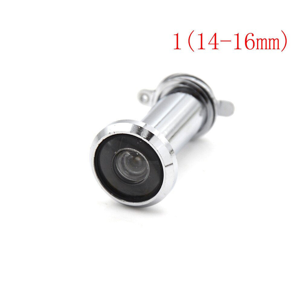 Security 180 Degrees Door Viewers Hole Wide Viewing Angle Peephole Hidden Peephole Adjustable Glass Lens Hardware Tools: A1