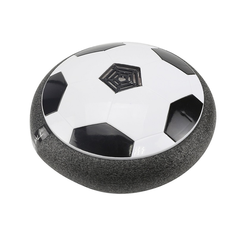 Hover-balón de fútbol de juguete para niños, pelota de aire para fútbol, multisuperficie, con luz LED, para interior