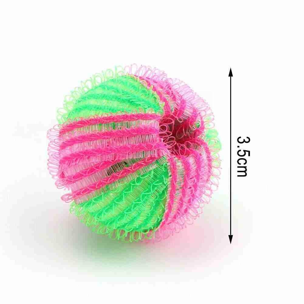 Six Pack Nylon Laundry Ball Decontamination Anti-winding Cleaning Ball Ball Bra Hair Washing Underwear Ball Sticky Usefu Wa F0w4