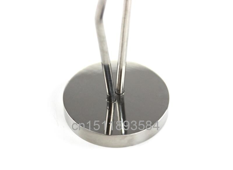 Silvery Metal Name Card Display Table Stand Sea Food Store Price Label Holder Stand Sign Memo Price Tag POP Clip Tag Frame Rack