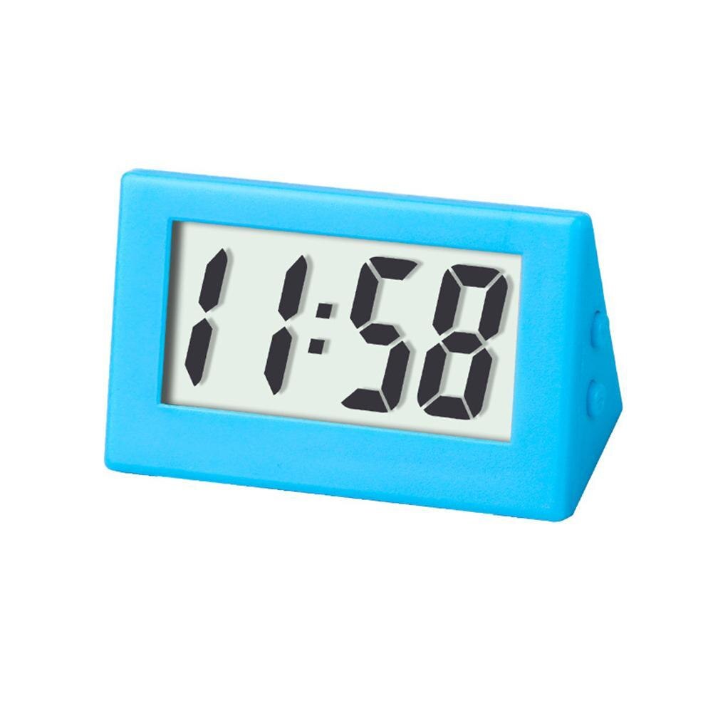 Car Mini Digital Electronic Clock Auto Watch LCD Display Digital Dashboard Time Convenient Vehicle Clock home decor