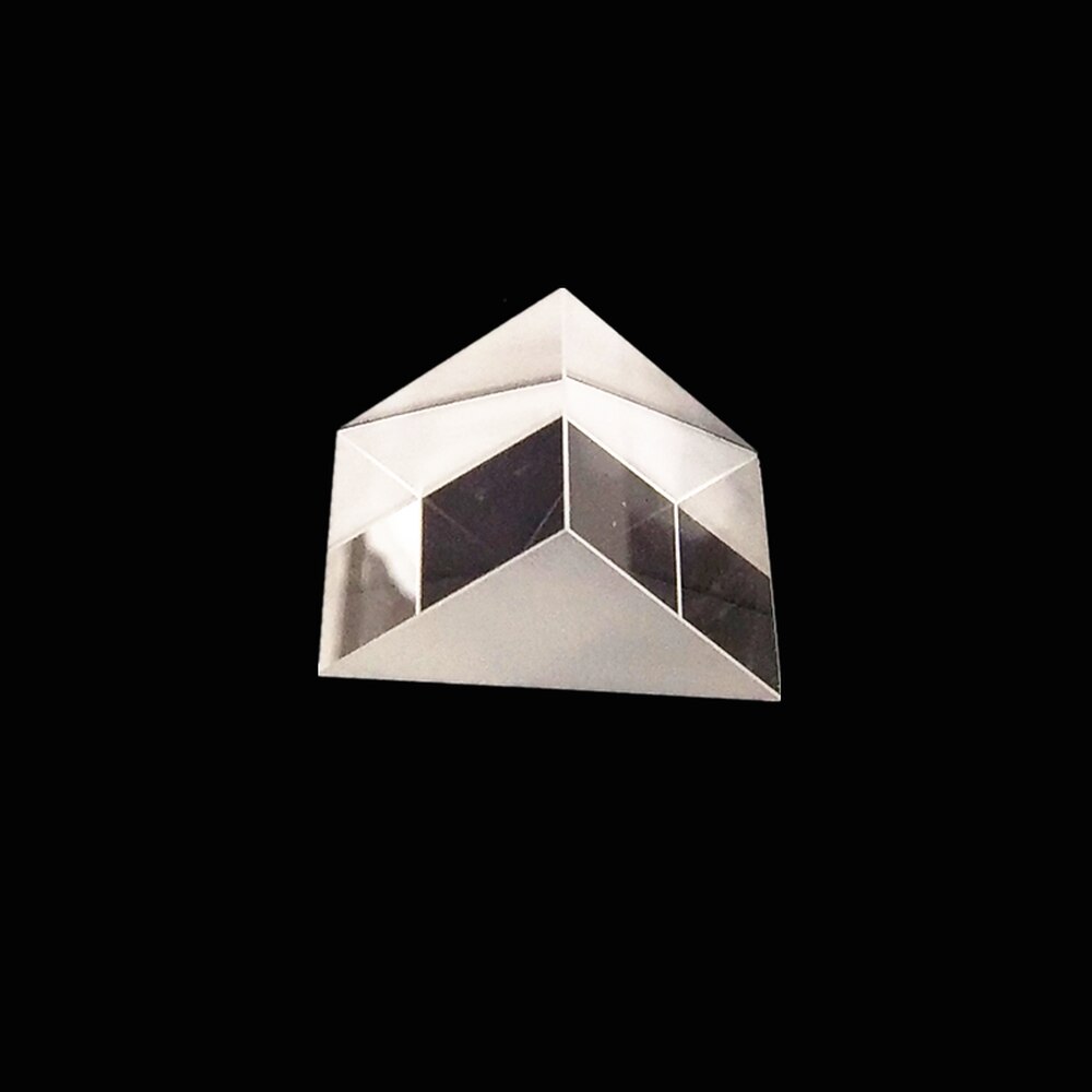 3pcs 15*15mm K9 Optical Glass Right Angle Mirror Reflecting Triangular Prism