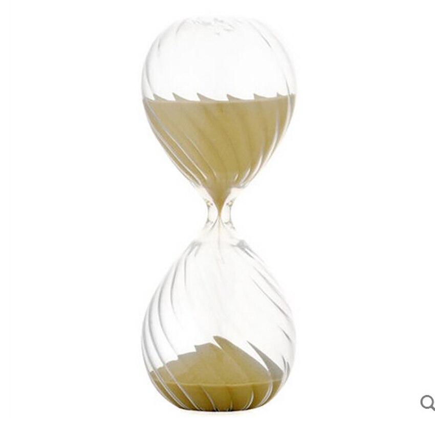 Hourglass Sand Timer 30 Minute Timer Set For /Home/Desk/Office Decor Time Management Tool: champagne
