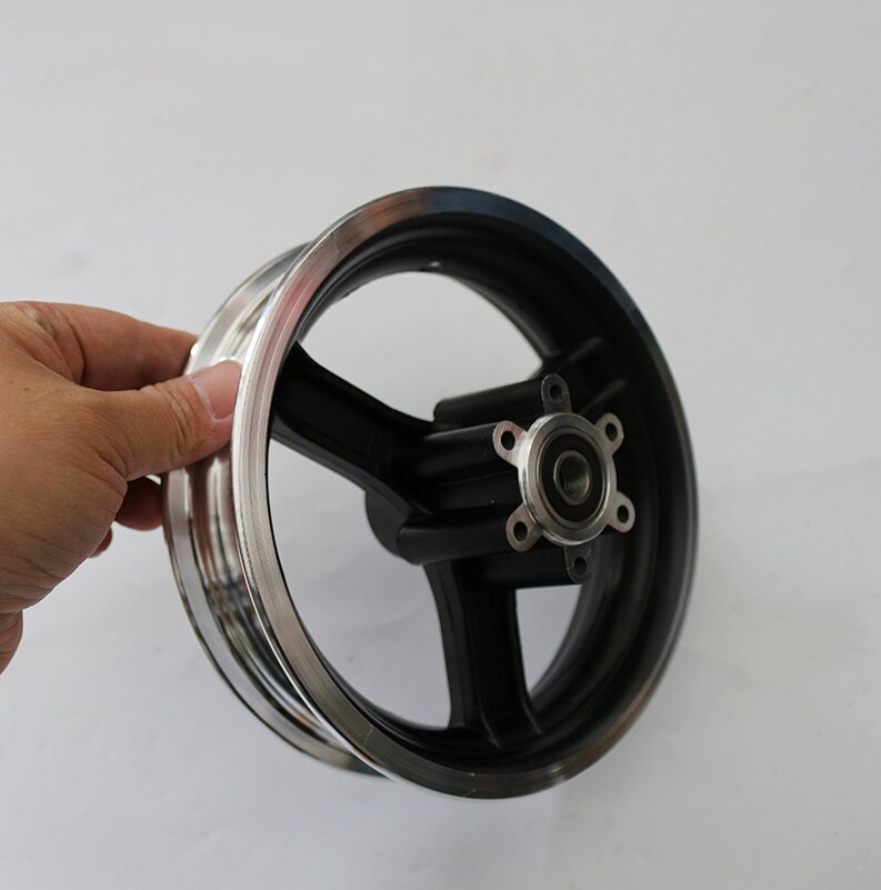 10x2 /2.125 motorized sports car, gold ring, wheel hub, double disc brake, aluminum alloy front wheel rim wheel original acc