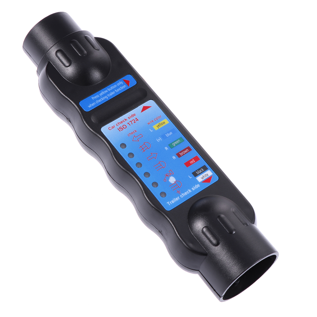 Light Electrics Diagnostic Tester Unit Plug Socket 7-pin trailer horse box caravan car truck vehicle trailer test accessories