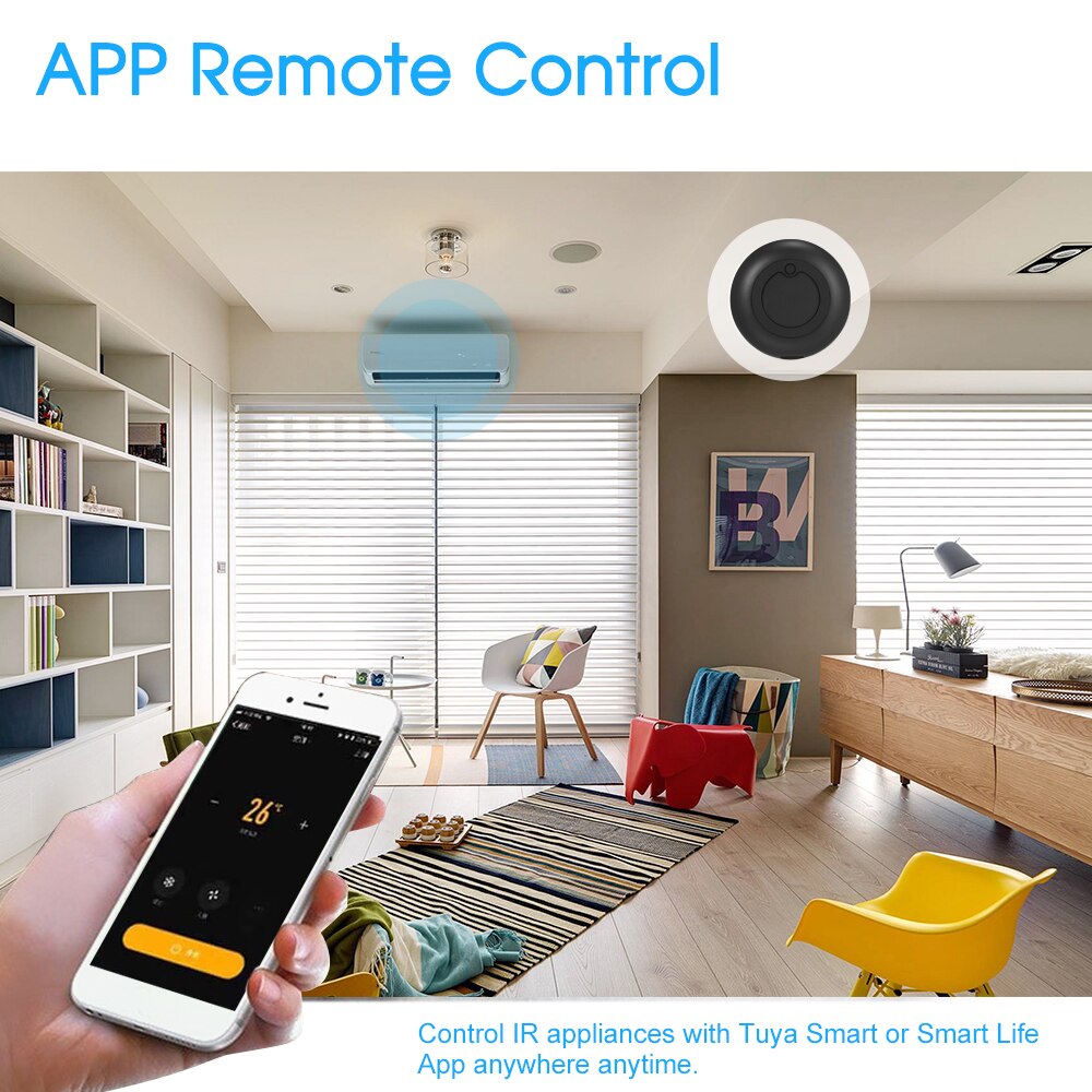 WiFi IR Remote Control 2.4Ghz Wi-Fi Infrared Universal IR Remote Controller For Air Conditioner TV DVD Using Tuya Smart Life APP