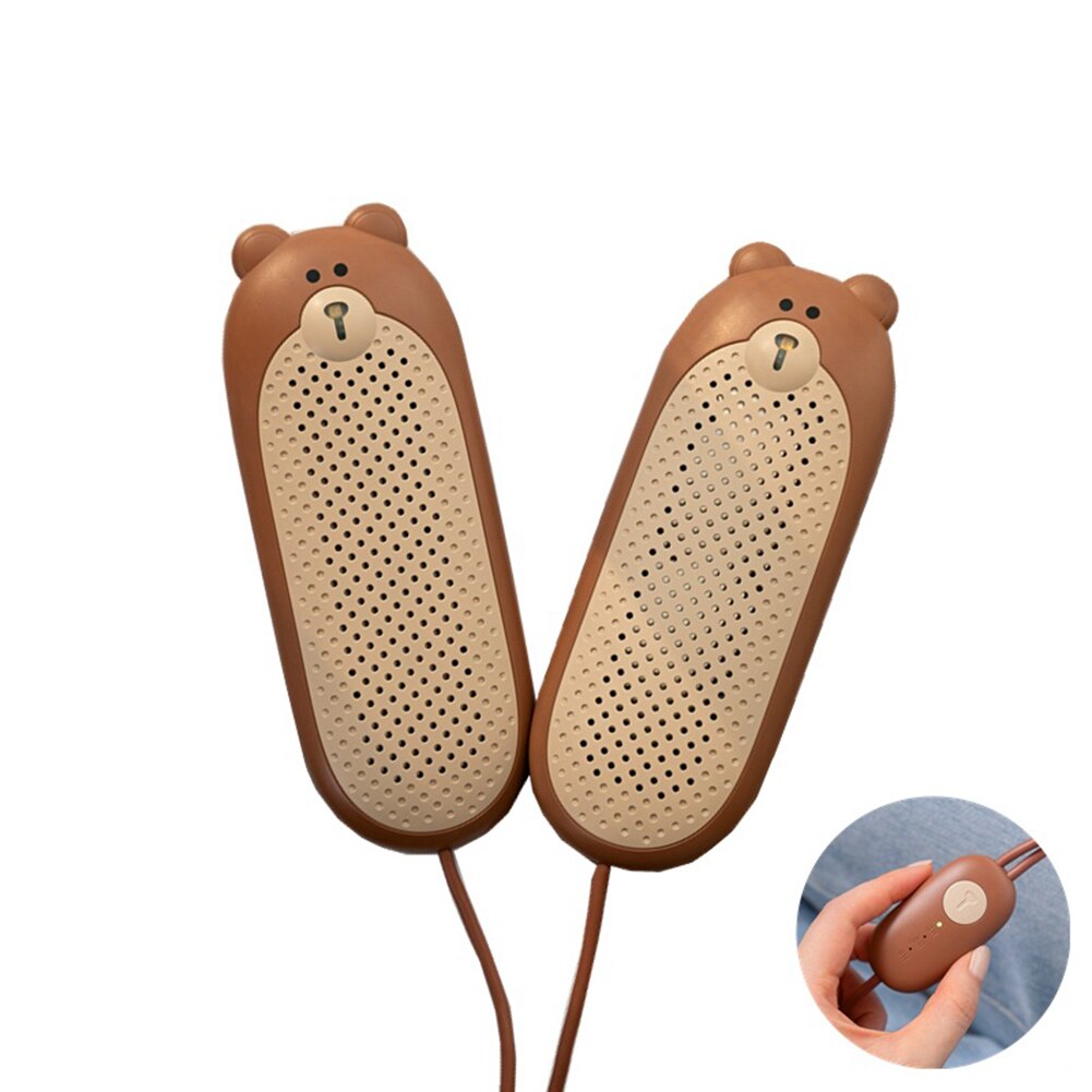 Chaussures sèches de dessin animé, chaussures d'automne et d'hiver, sèche-chaussures, désodorisation, stérilisation, chaussures chaudes, chaussures à séchage léger