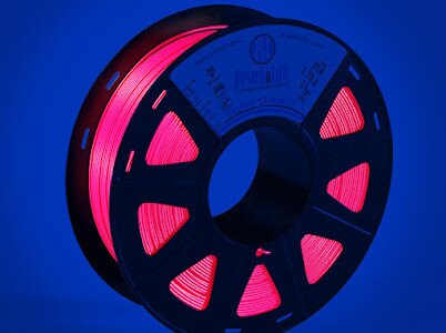 PLA Printalot Filamento impresion 3D 1Kg 1.75mm - Fluorescente: GLAM FÚCSIA FLUORESCENTE